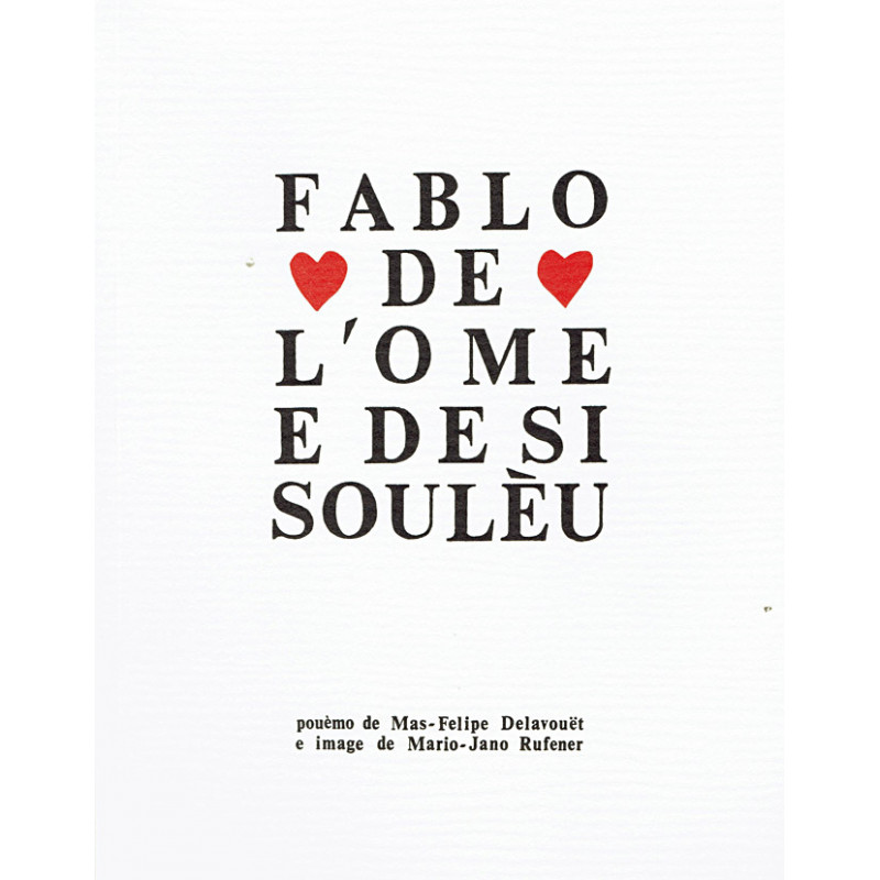 Couverture de Fablo de l'ome e de si soulèu