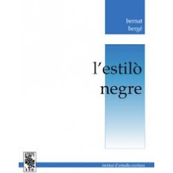 L'estilò negre - Bernat Bergé - ATS 148