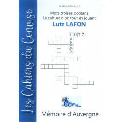 Cahier du Convise n°6 : Mots croisés de Lutz (Lucienne Lafon)