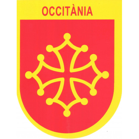 Autocollant Blason Occitània (novèu)